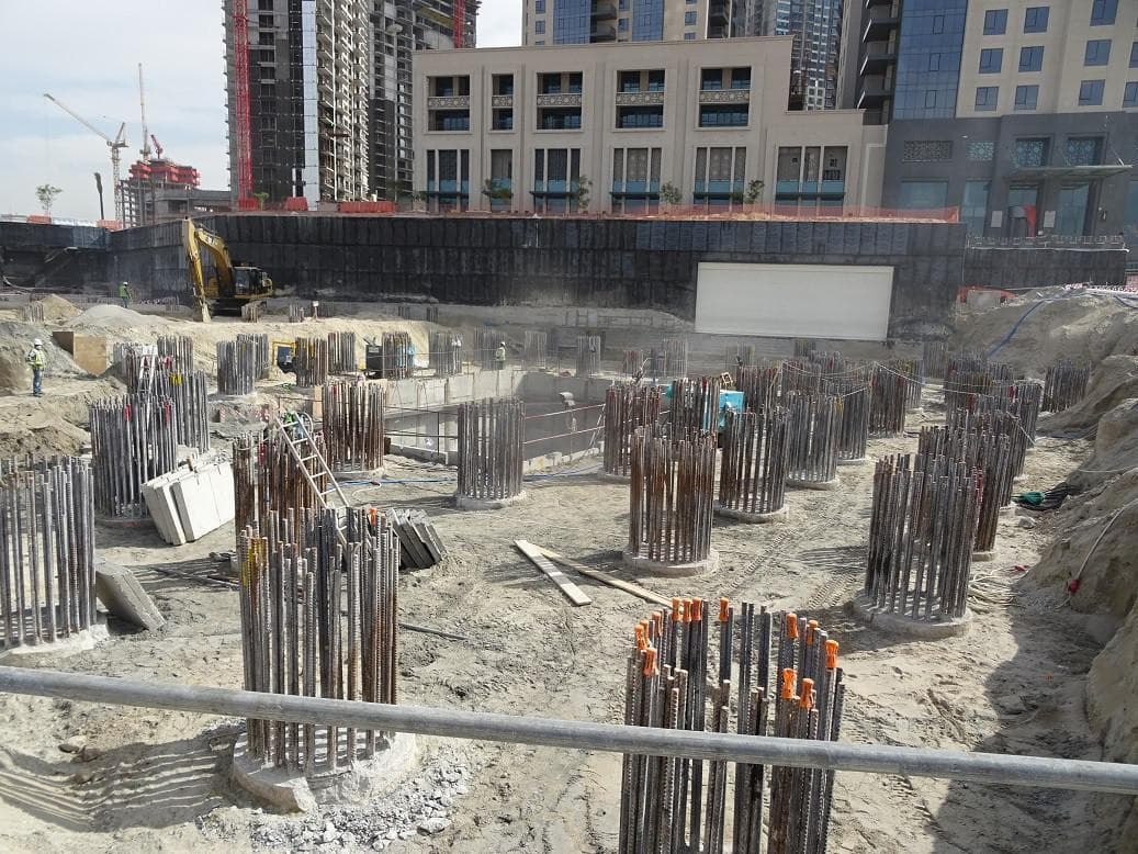 The Grand - Construction