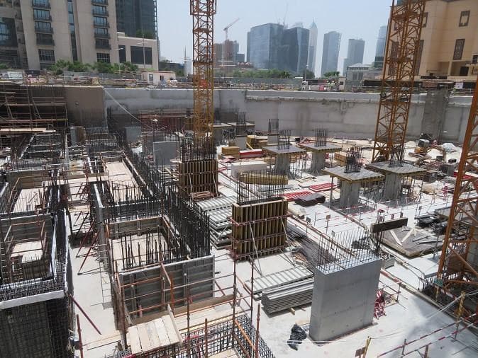 Burj Crown - Construction