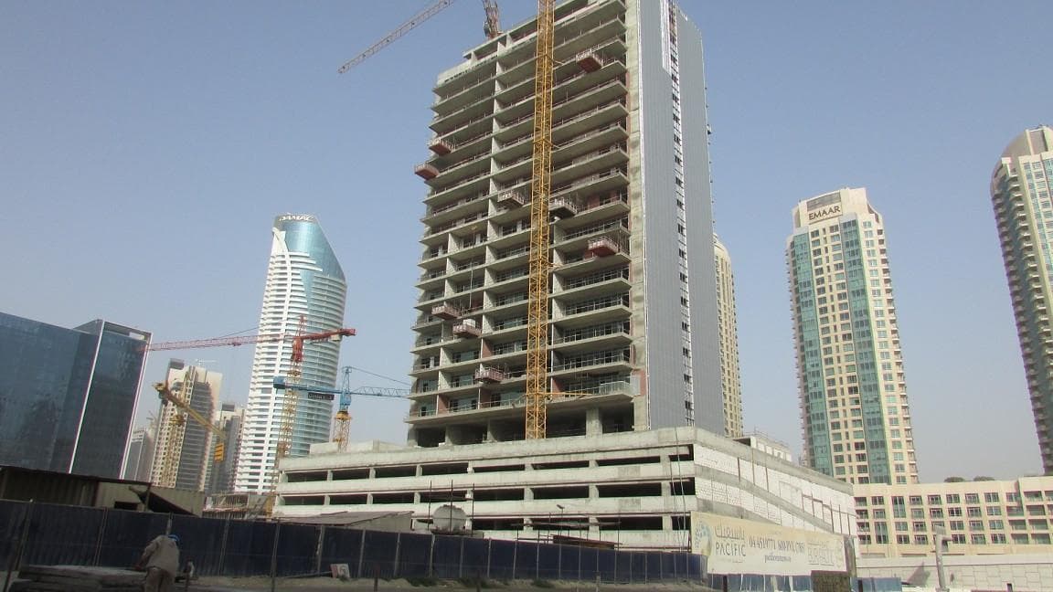 Burj Pacific - Construction