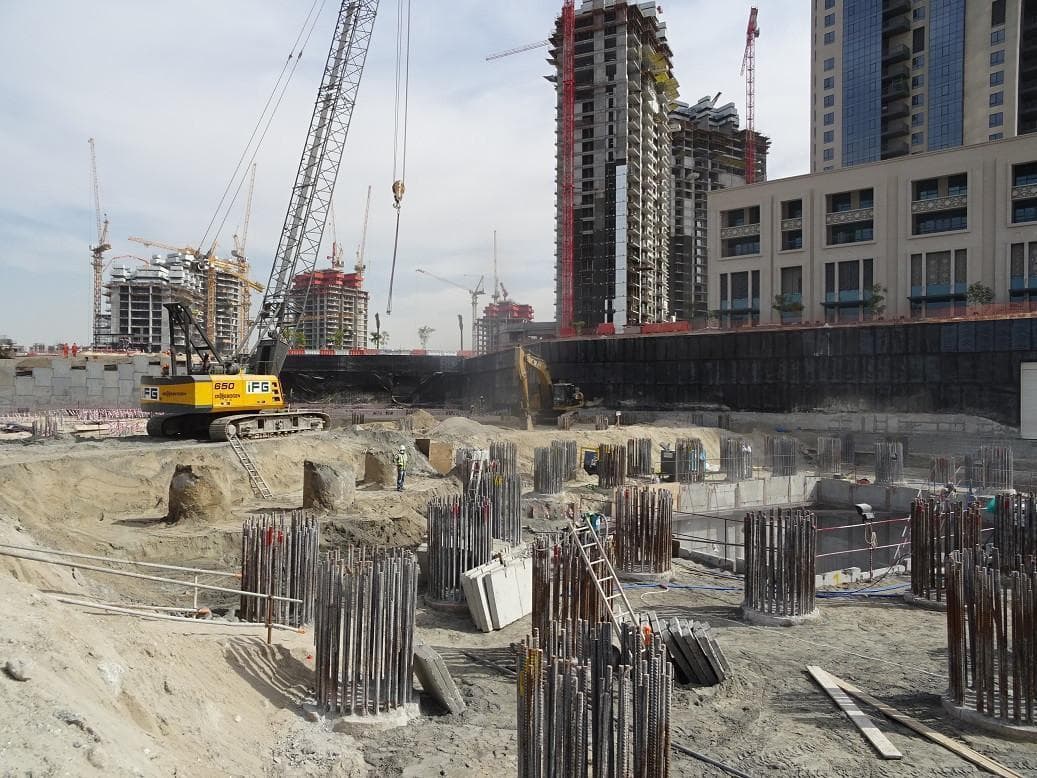 The Grand - Construction