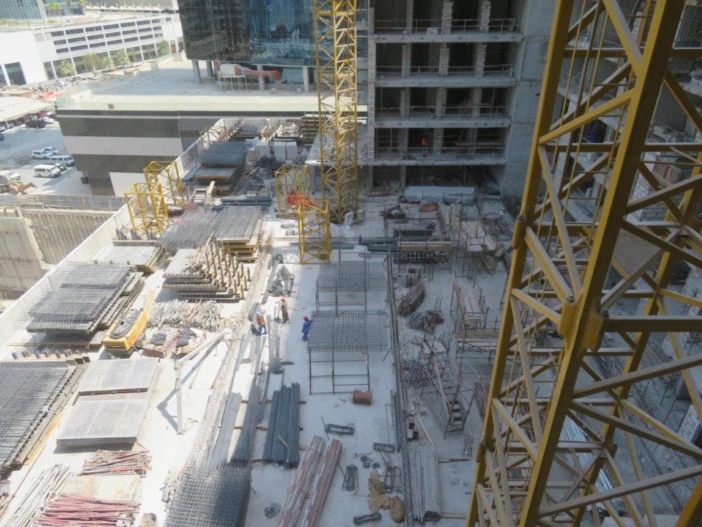 Zada Tower - Construction