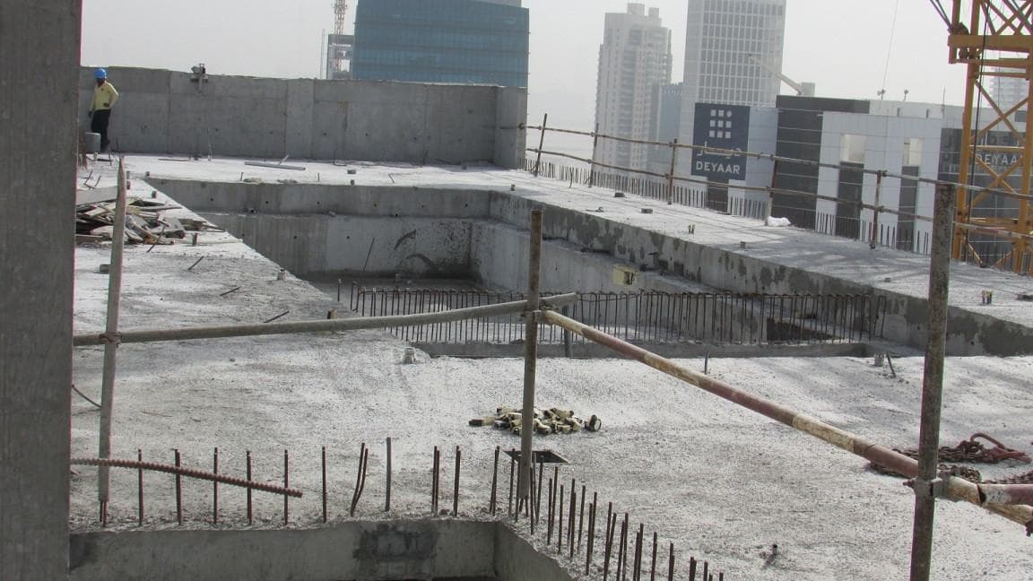 Burj Pacific - Construction