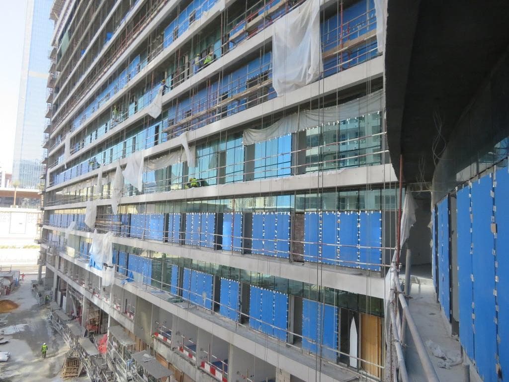Seven Hotel And Apartments The Palm - Construction