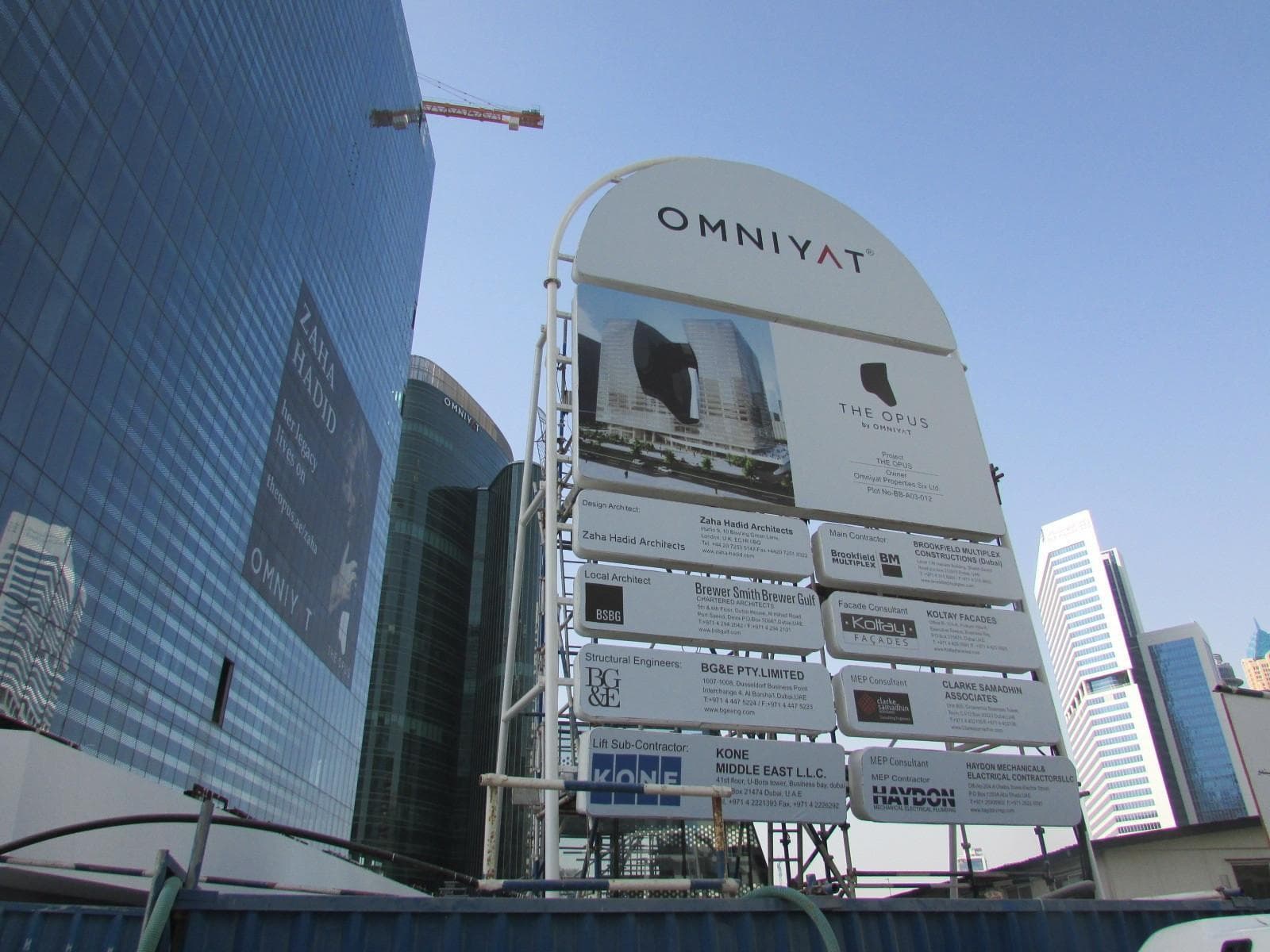 The Opus - Construction