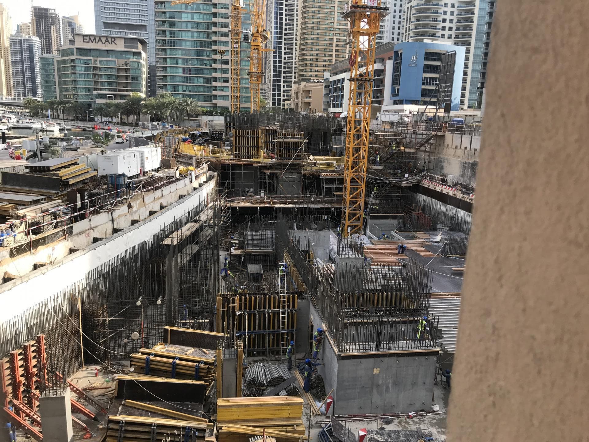 Vida Dubai Marina - Construction