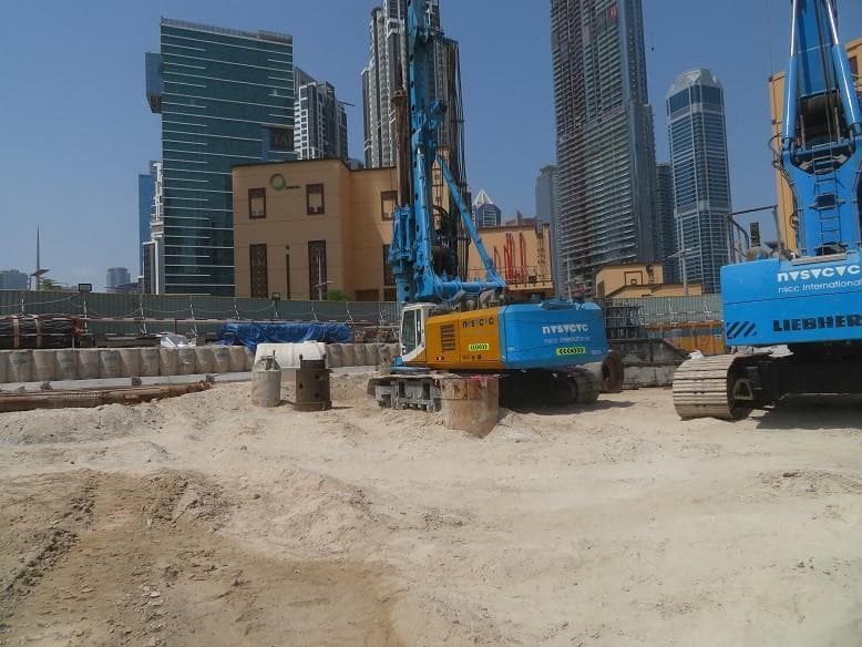 Burj Crown - Construction
