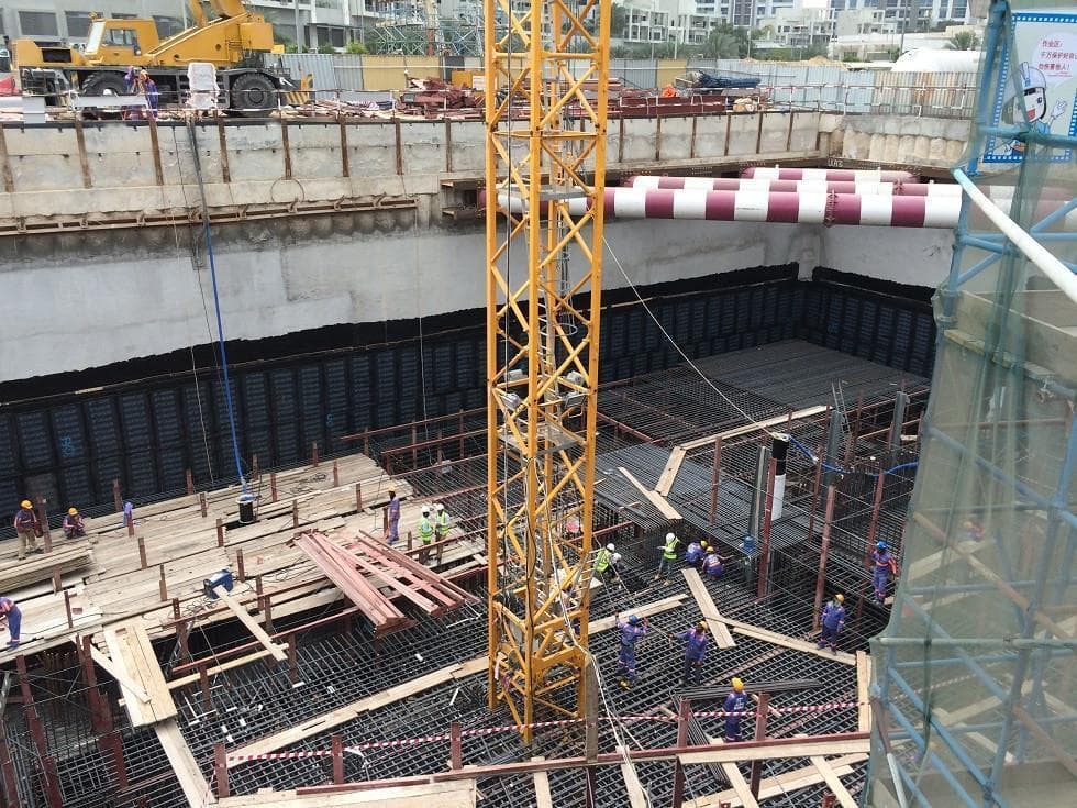 Paramount Tower Hotel & Residences - Construction