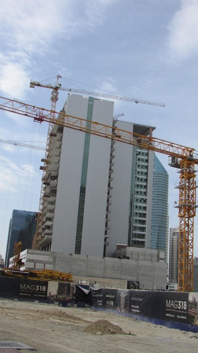Burj Pacific - Construction