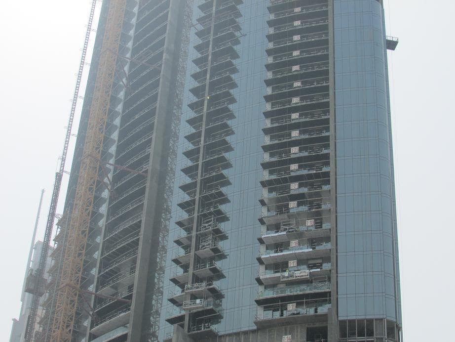 The Address - The Blvd - Construction