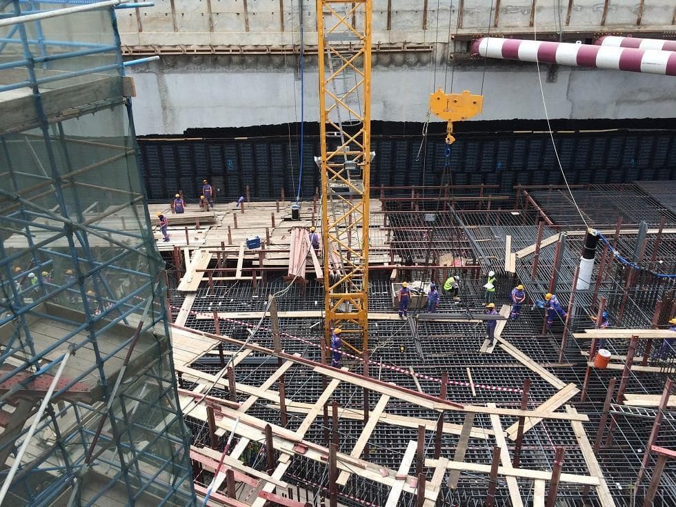 Paramount Tower Hotel & Residences - Construction