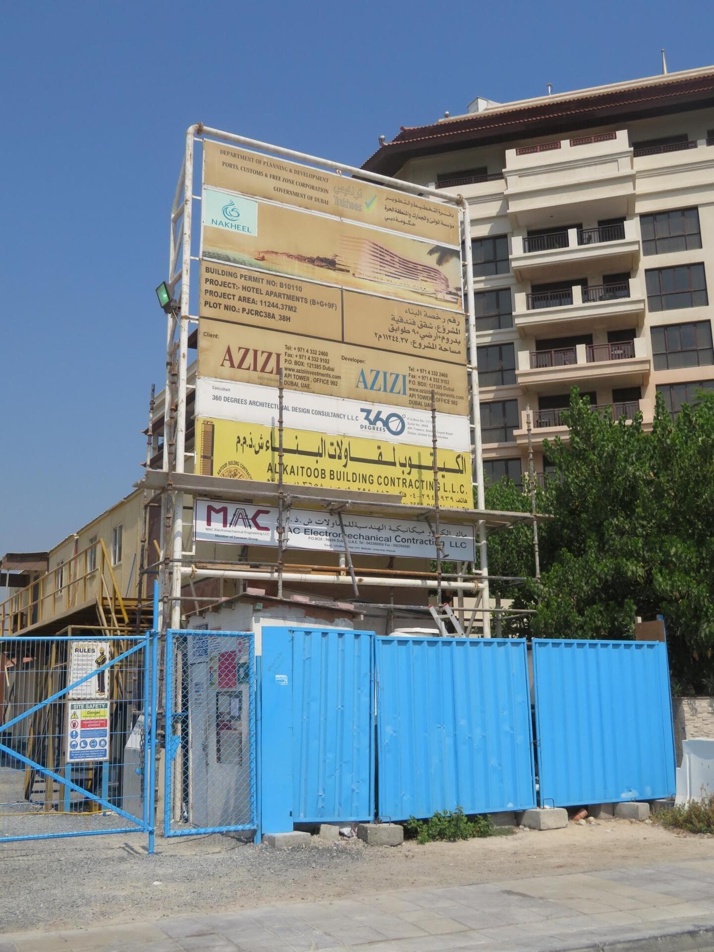 Mina - Construction