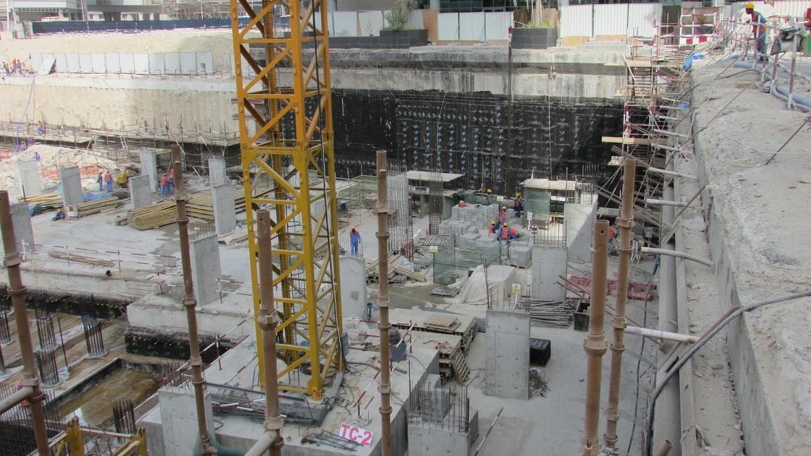 Merano Tower - Construction