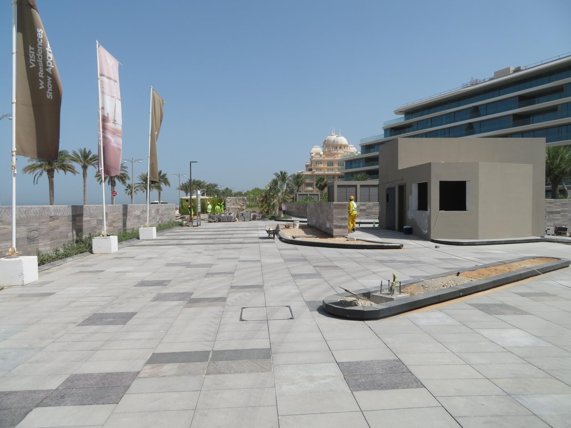 W Residences Dubai The Palm - Construction