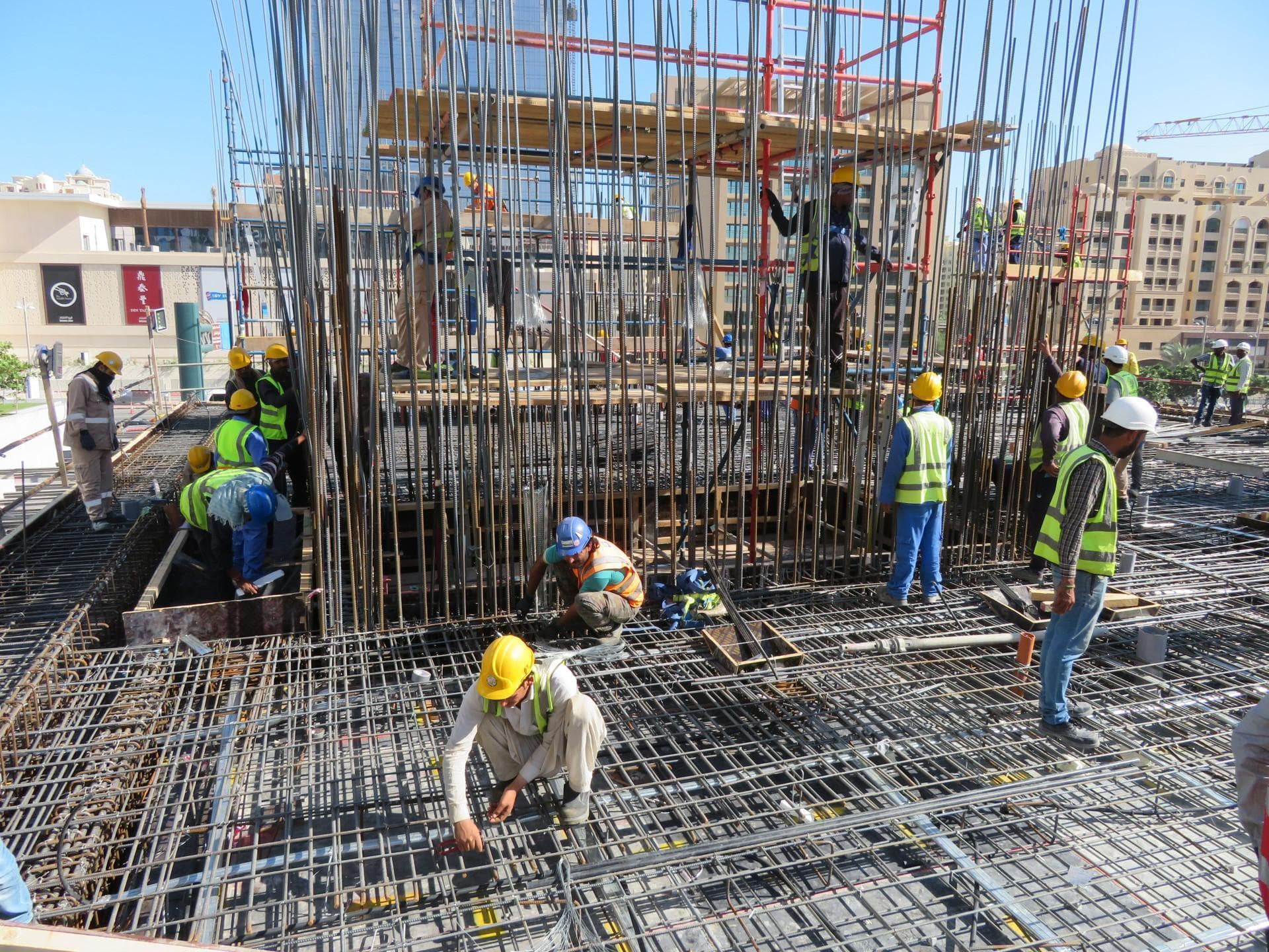 Seven Hotel And Apartments The Palm - Construction