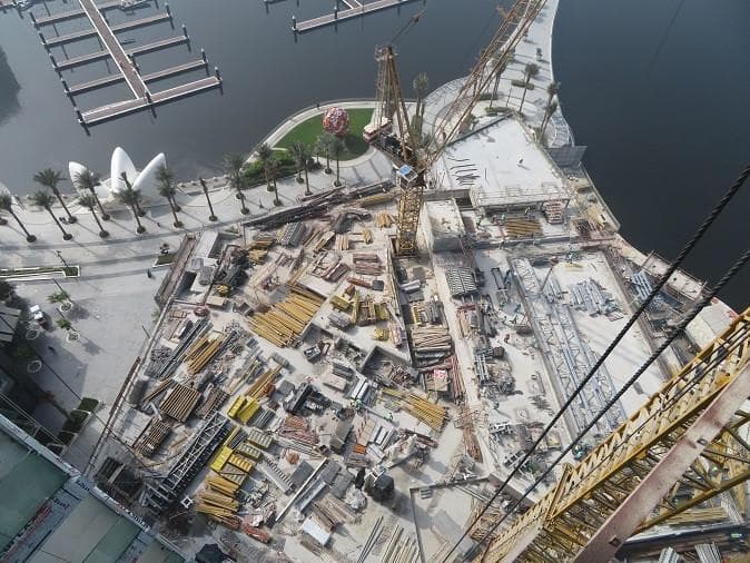 The Grand - Construction