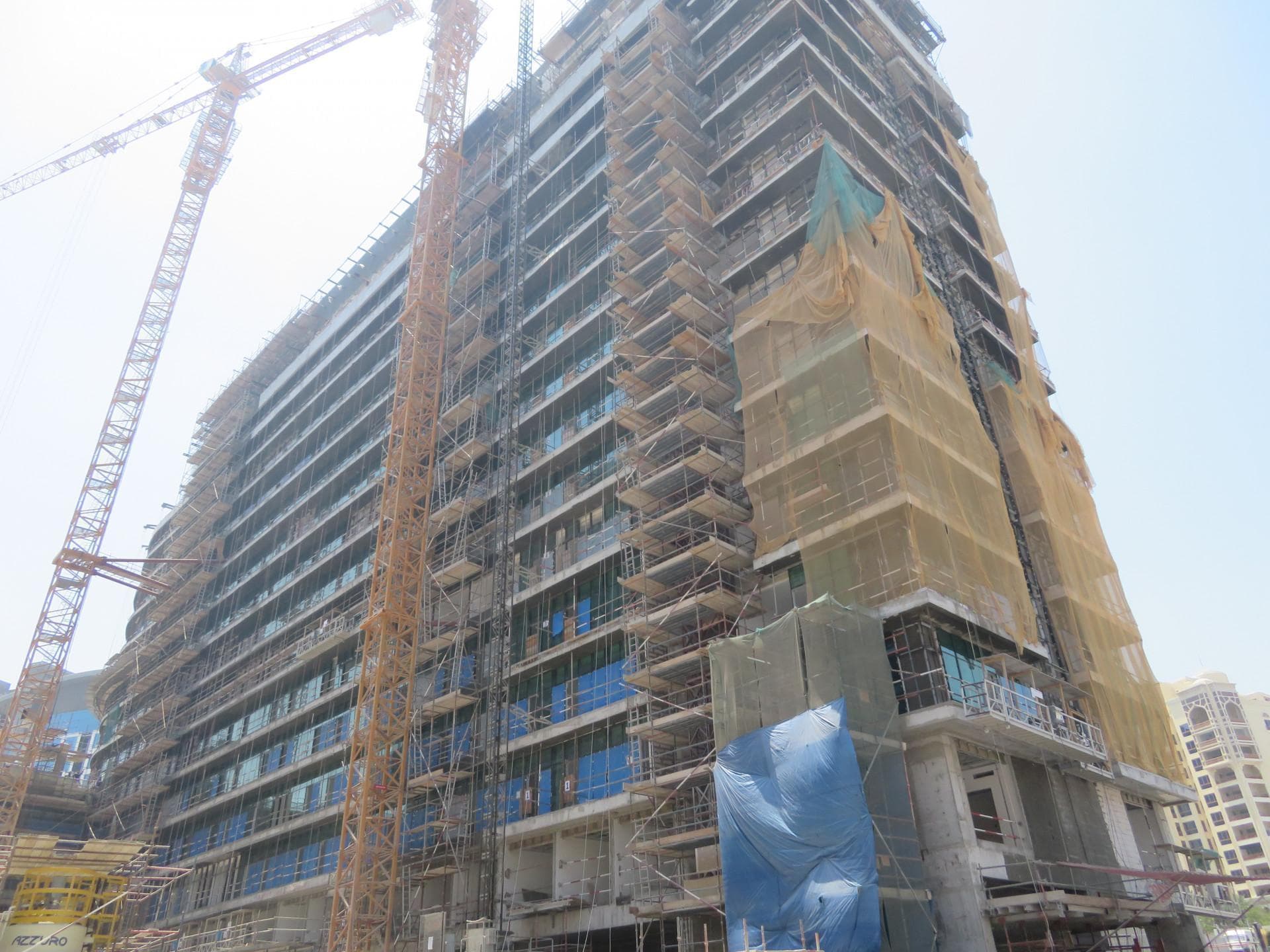 Seven Hotel And Apartments The Palm - Construction