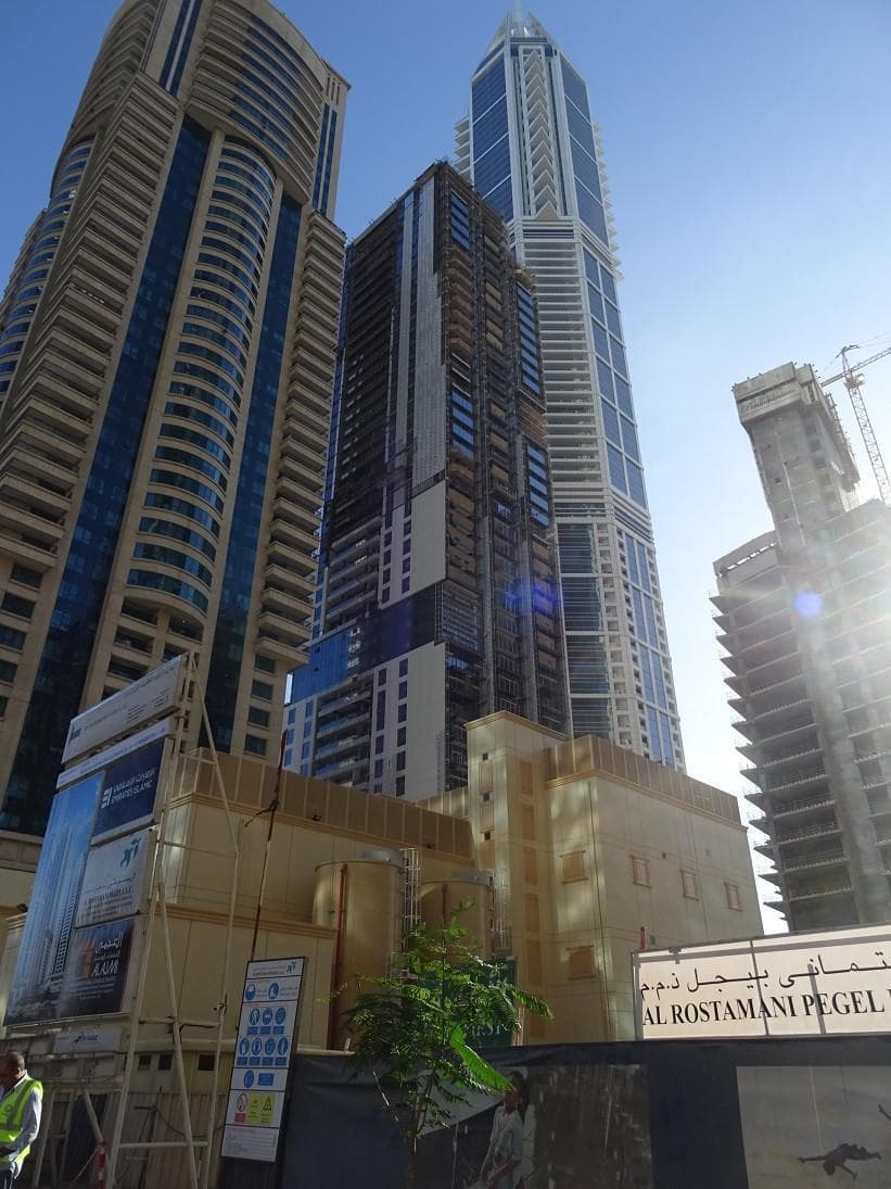 Marina Arcade - Construction