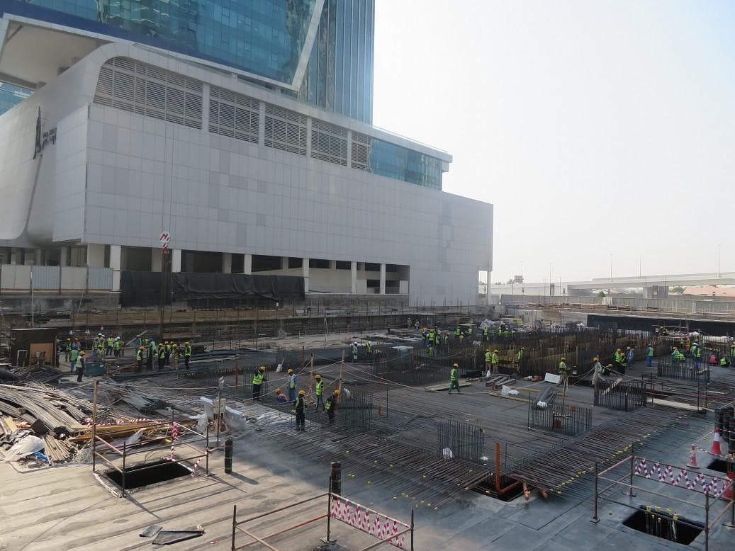 Urban Oasis - Construction