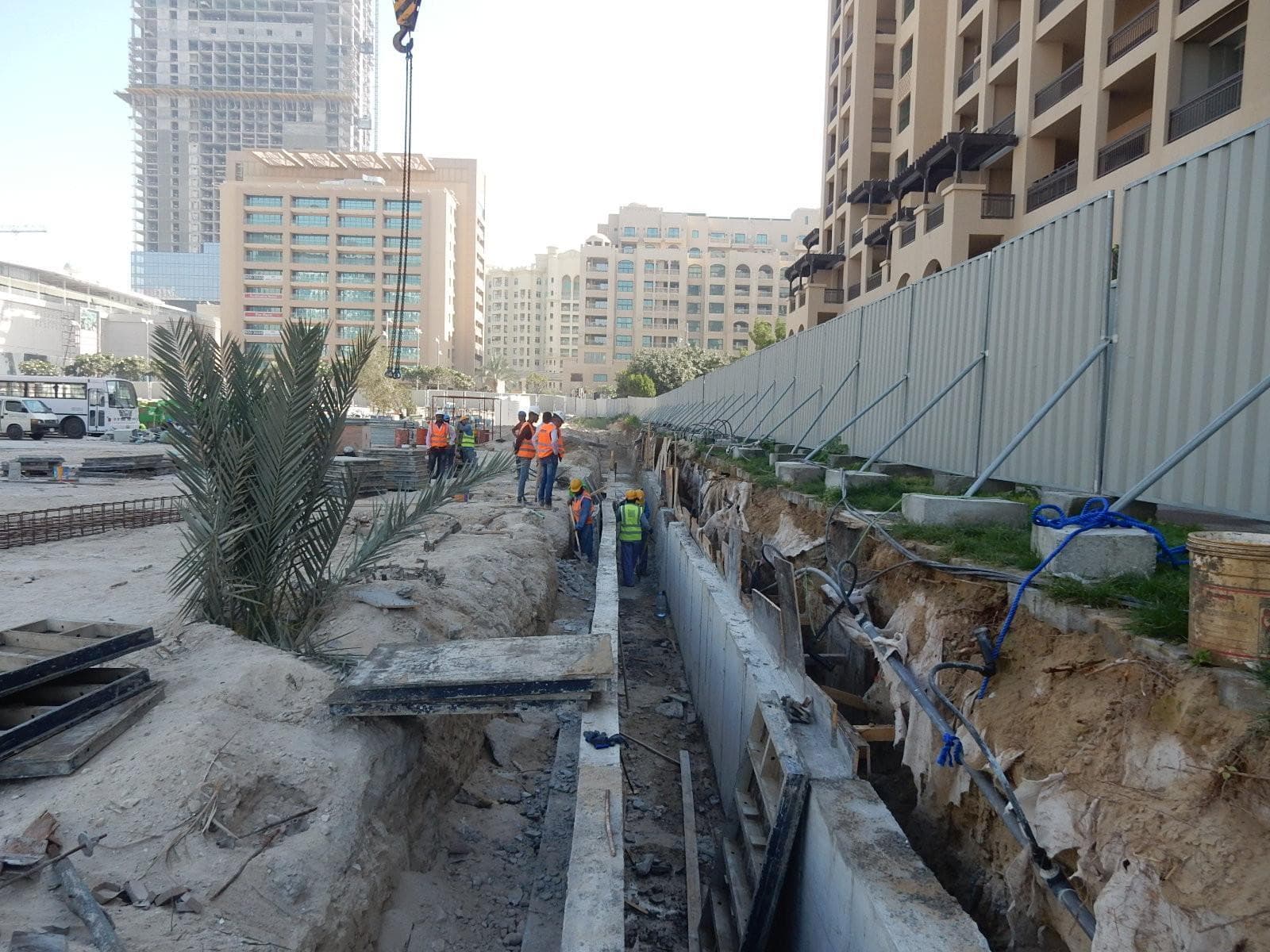 Seven Hotel And Apartments The Palm - Construction