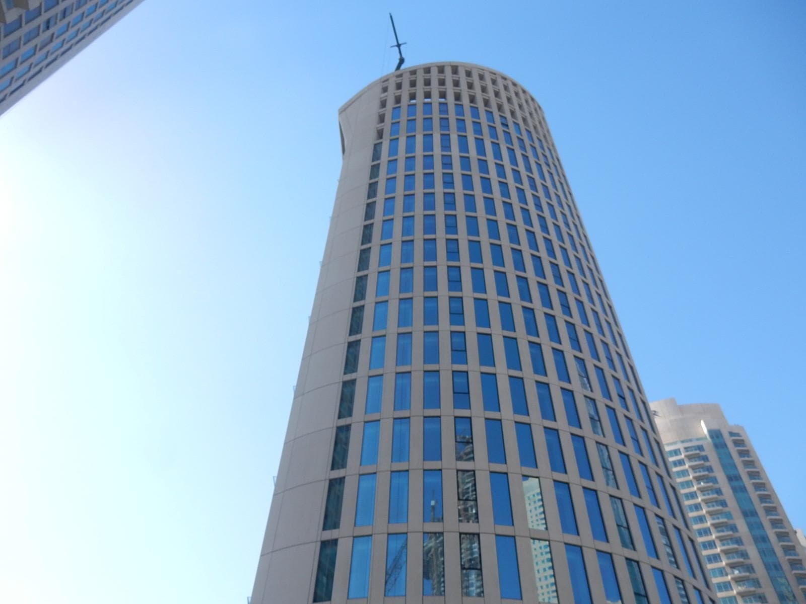 Burj Vista - Construction