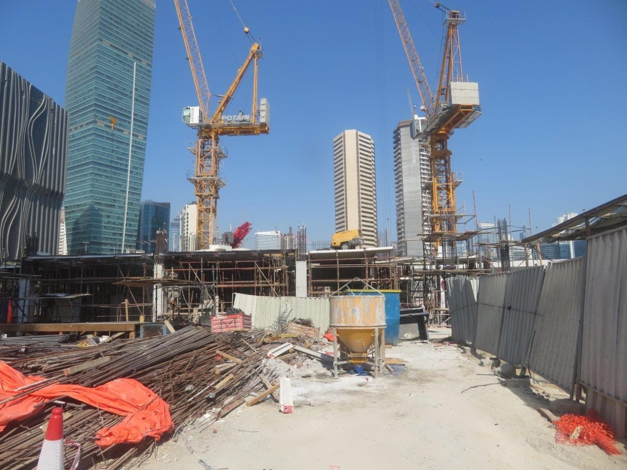 The Paragon - Construction