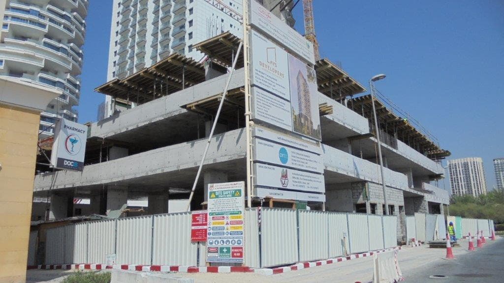 Q Gardens Lofts - Construction