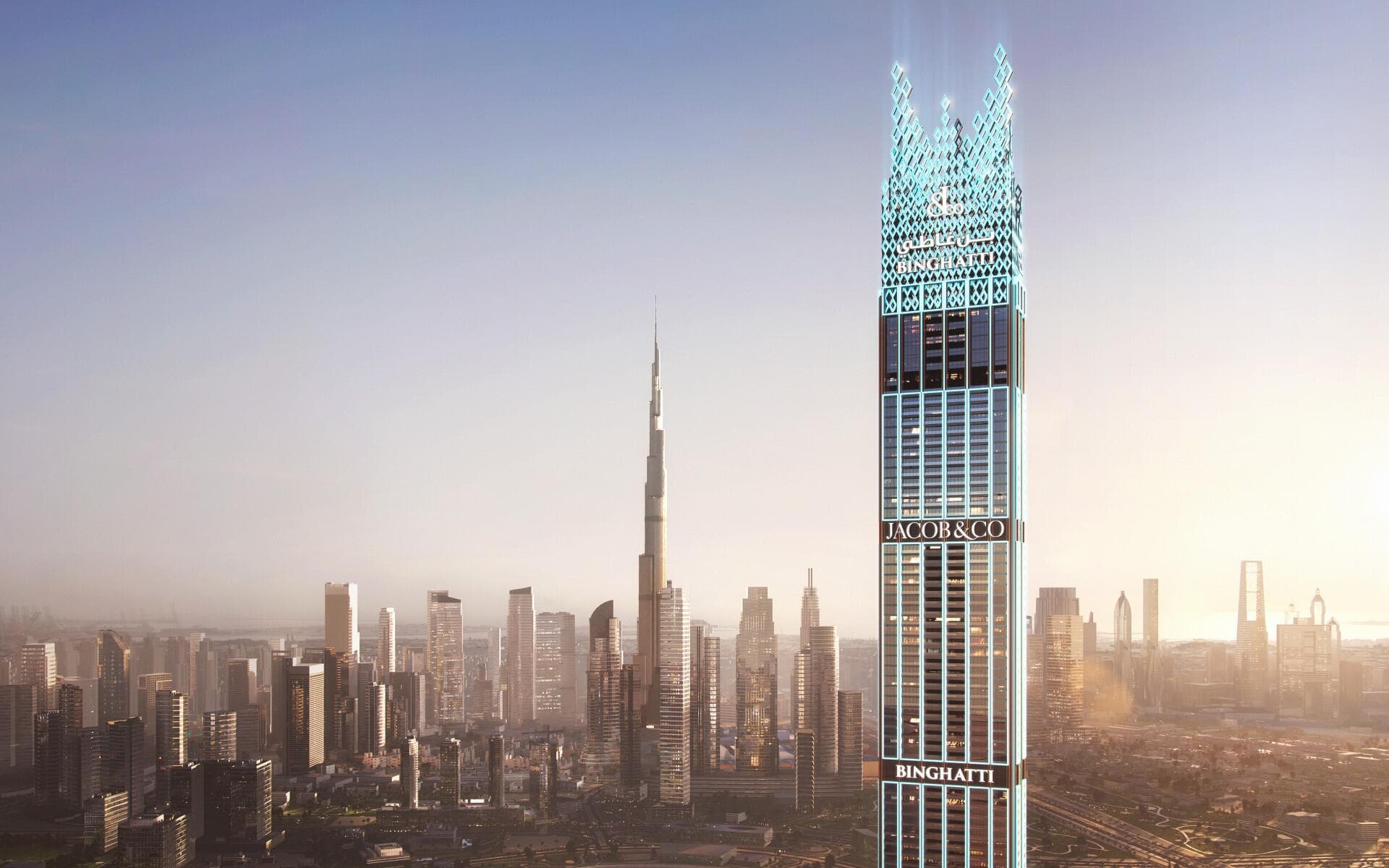 Burj Binghatti-Jacob&Co Residences - Renders