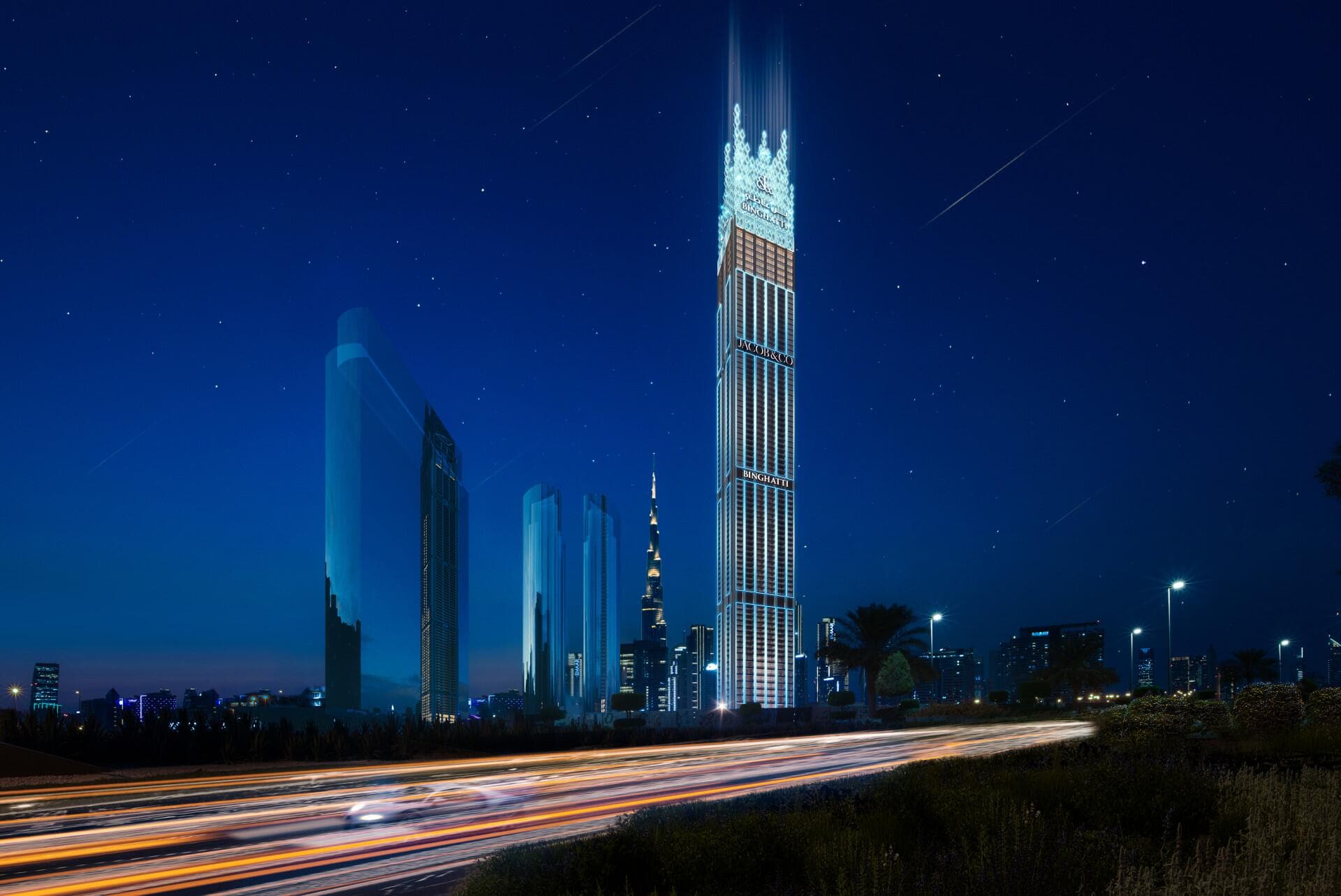 Burj Binghatti-Jacob&Co Residences - Renders