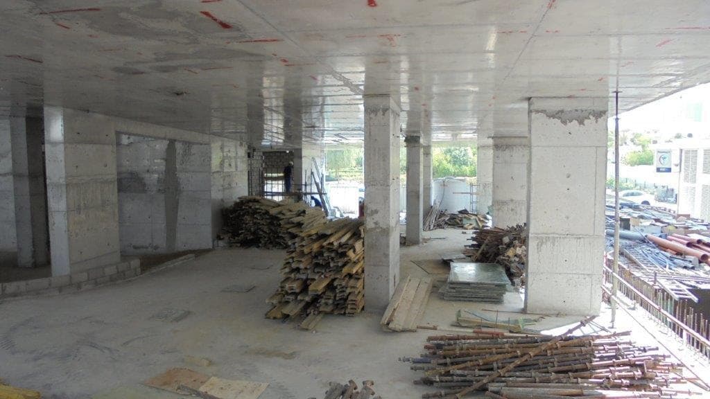 Q Gardens Lofts - Construction