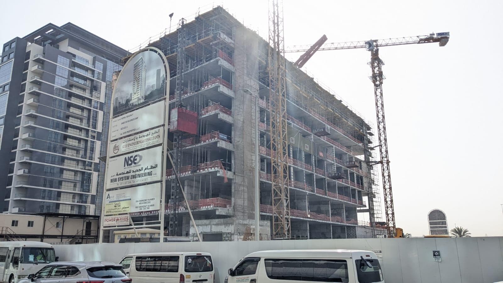Royal Regency - Construction