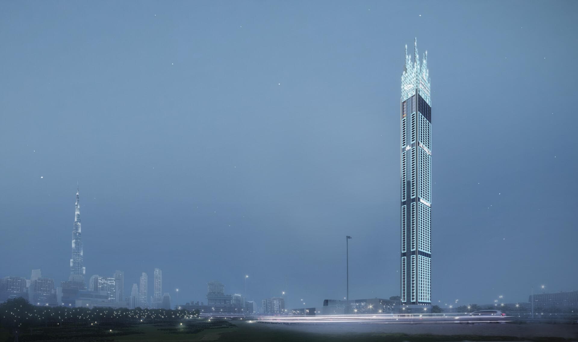 Burj Binghatti-Jacob&Co Residences - Renders