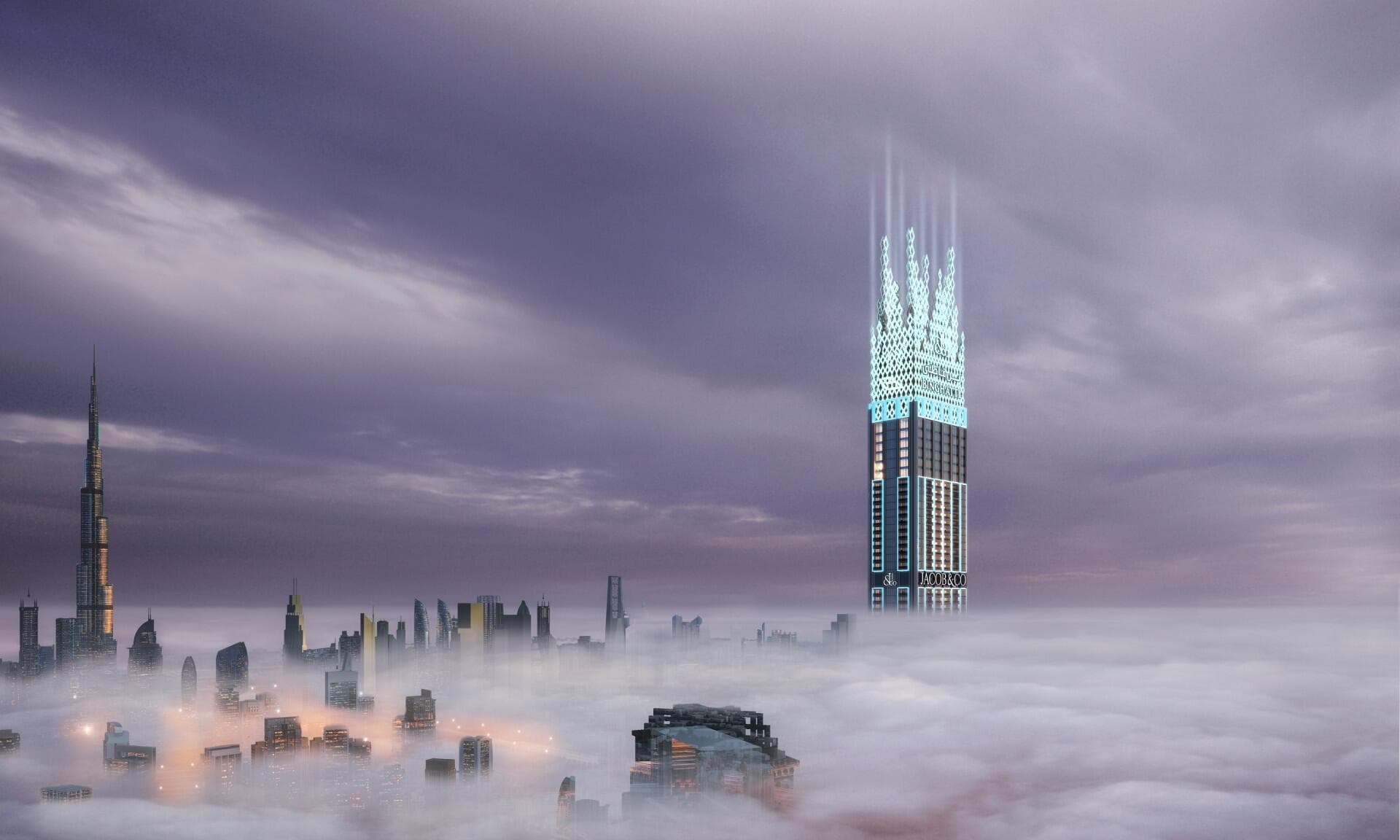 Burj Binghatti-Jacob&Co Residences - Renders