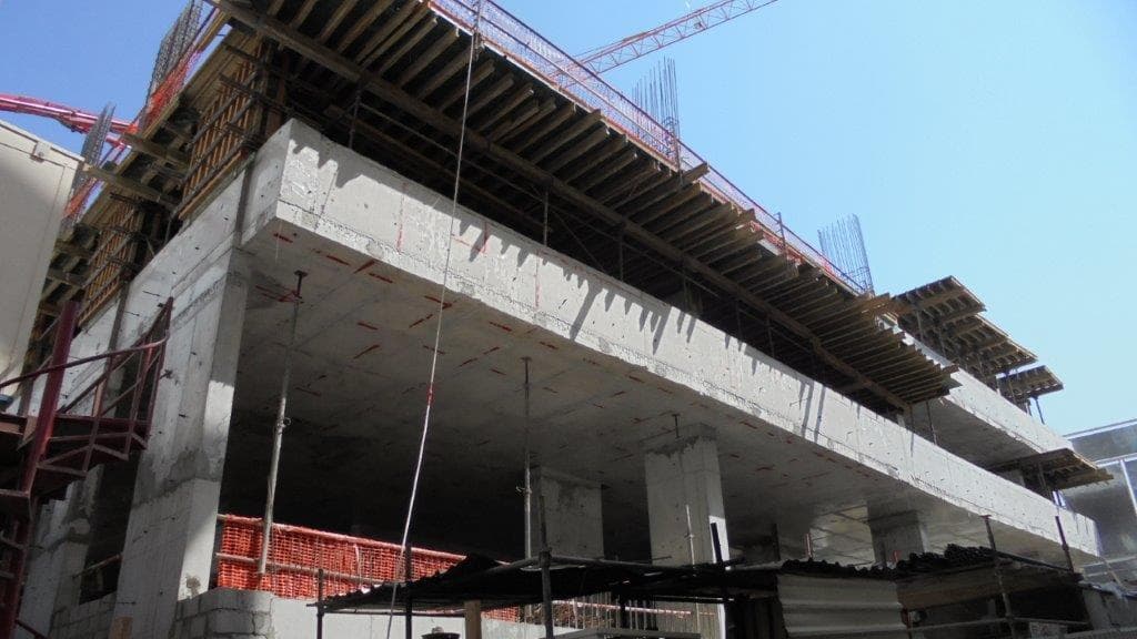 Q Gardens Lofts - Construction