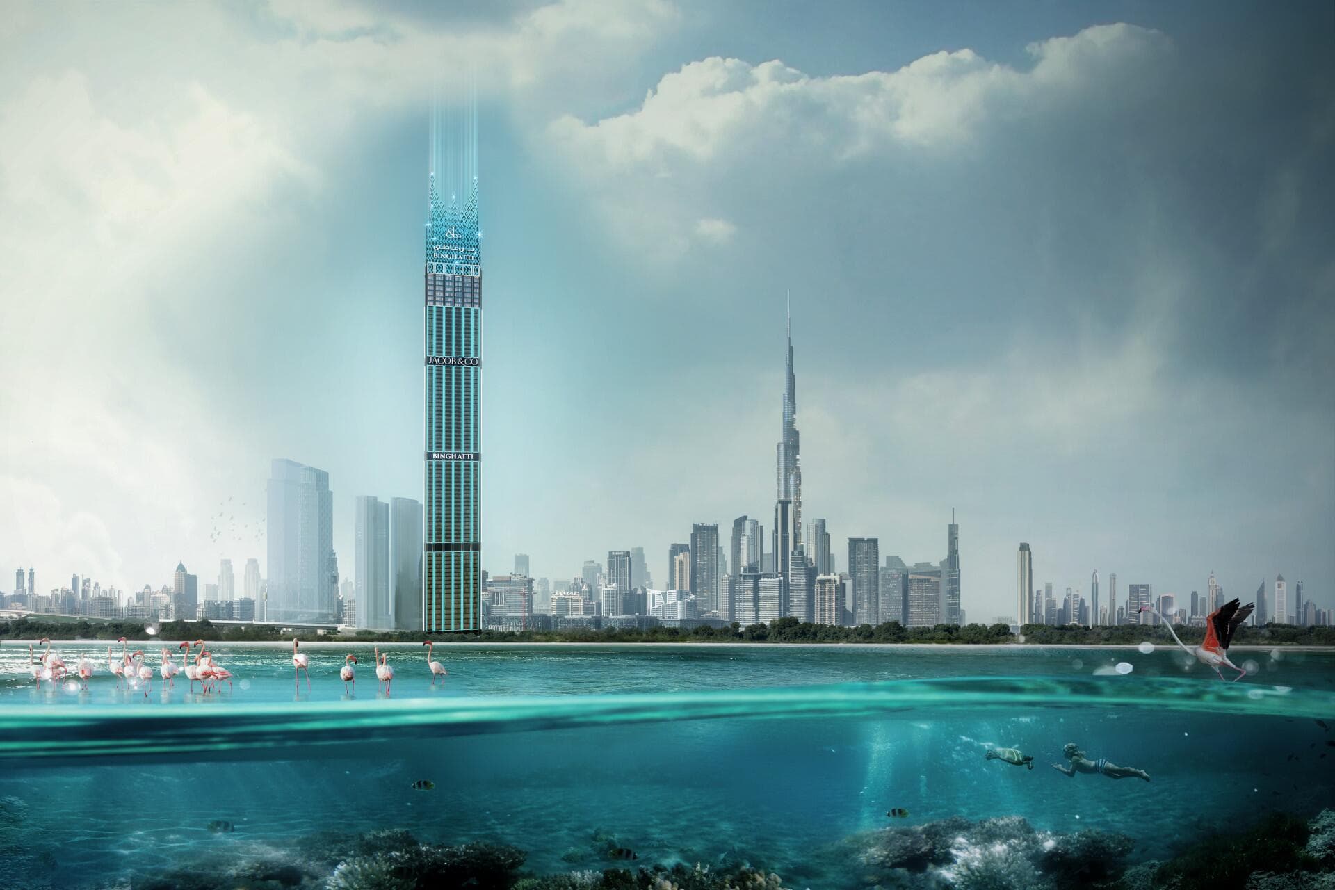 Burj Binghatti-Jacob&Co Residences - Renders