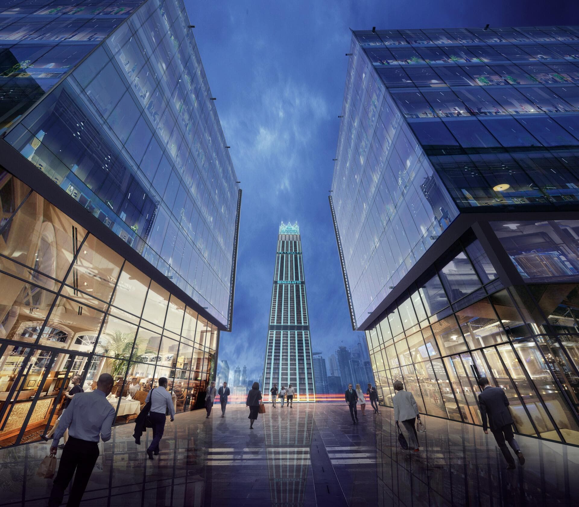 Burj Binghatti-Jacob&Co Residences - Renders