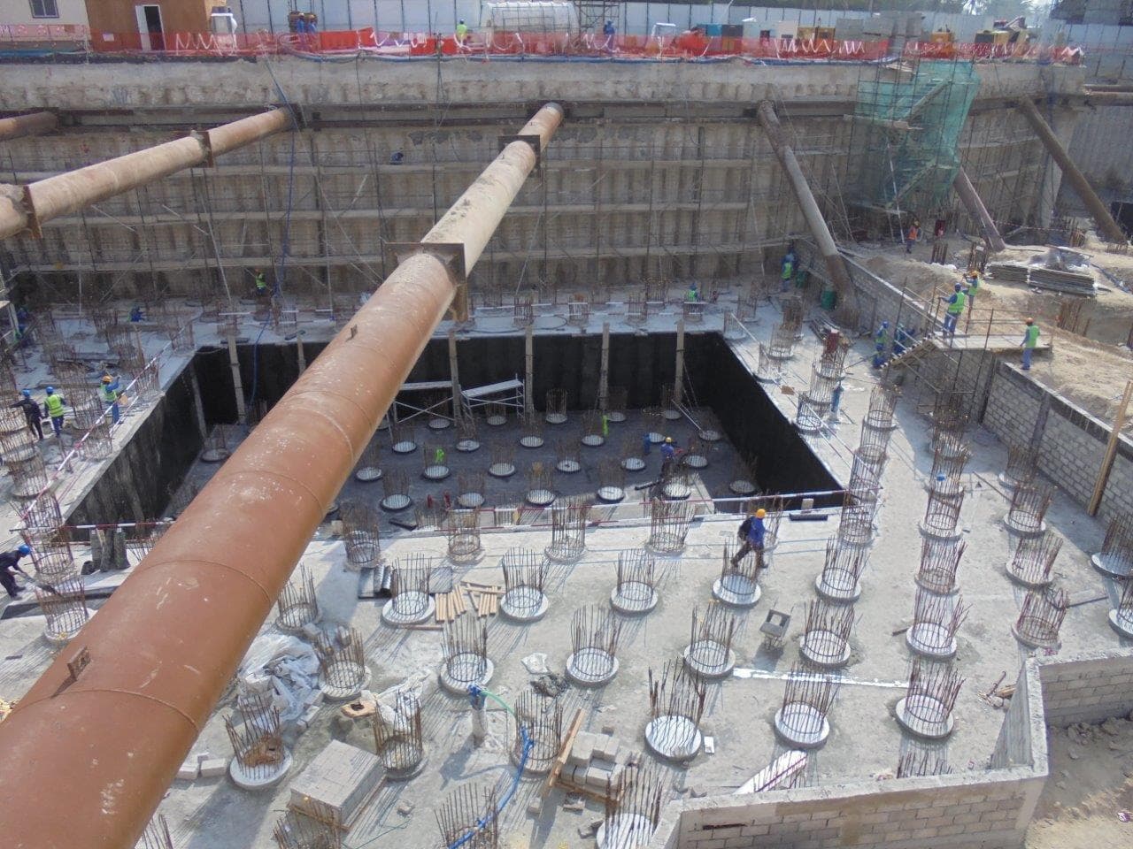 Maimoon Gardens - Construction