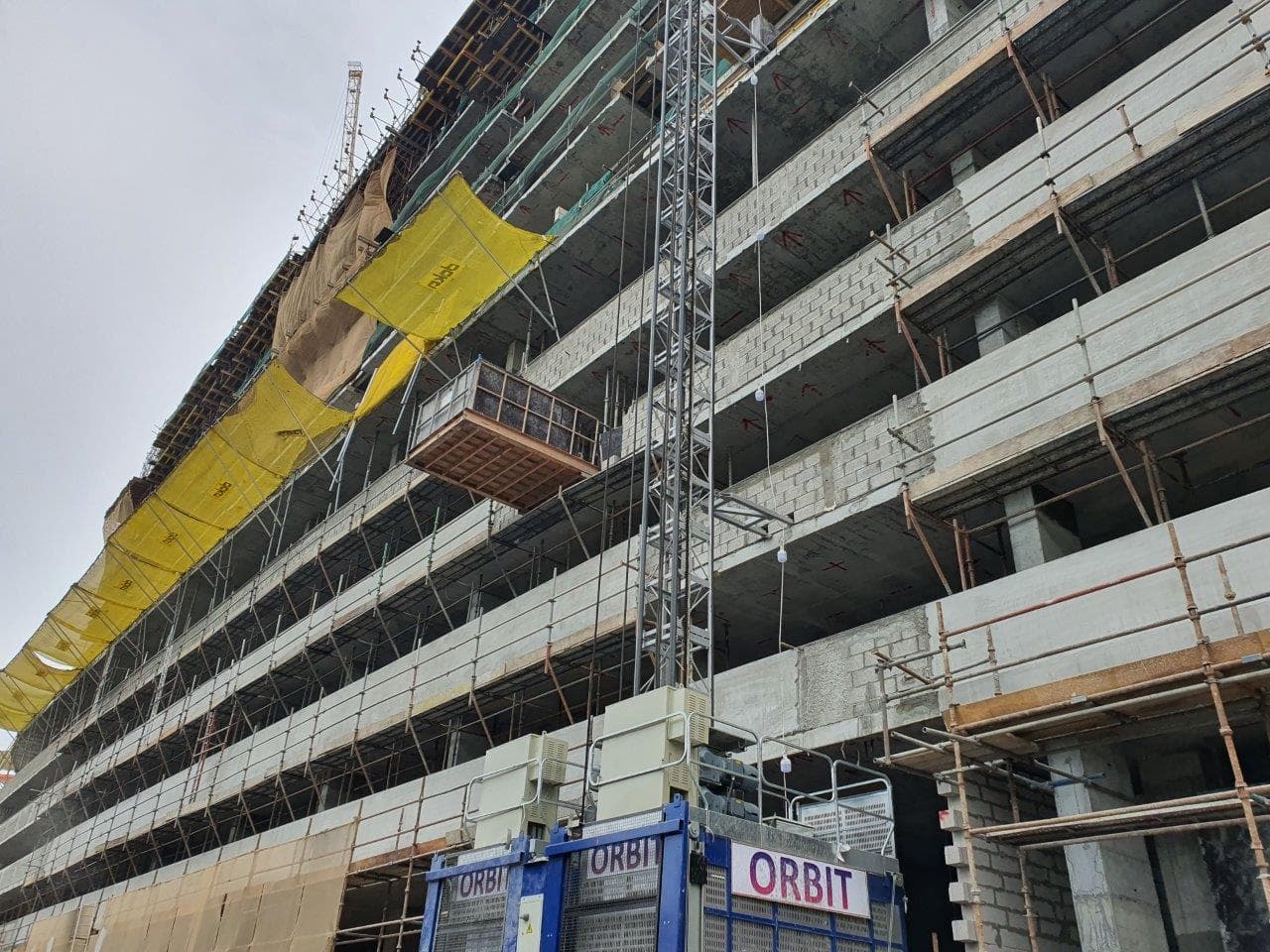 Binghatti Onyx - Construction