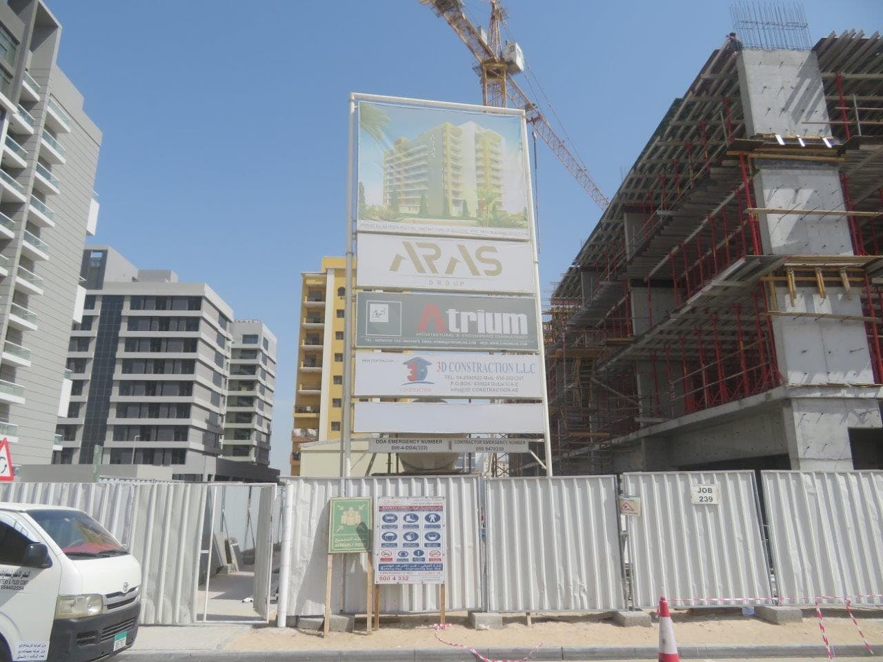 Aras Heights - Construction