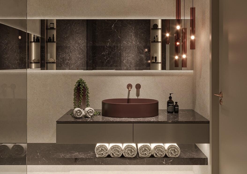 Hyde Walk Residence - Finishing
