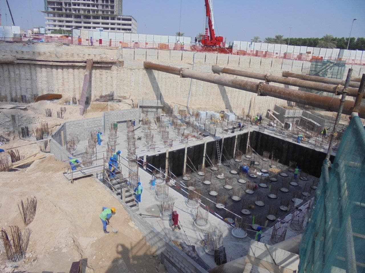 Maimoon Gardens - Construction