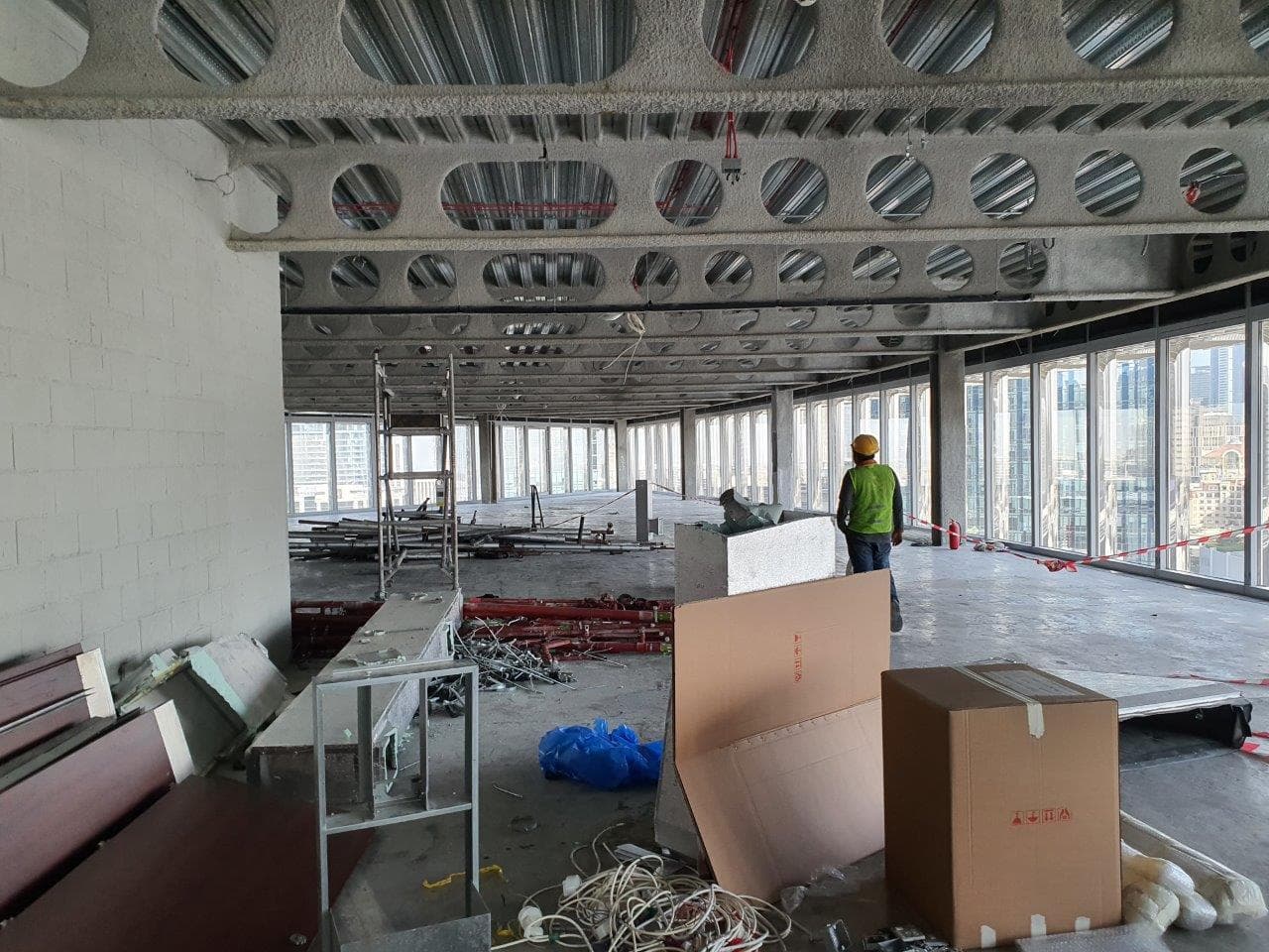 The Residence | Burj Khalifa - Construction