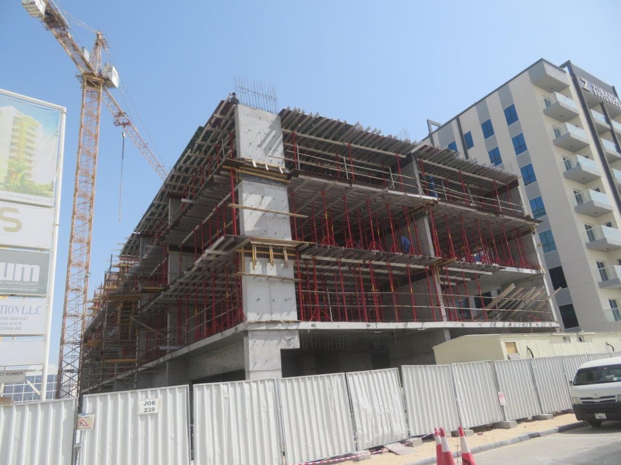Aras Heights - Construction