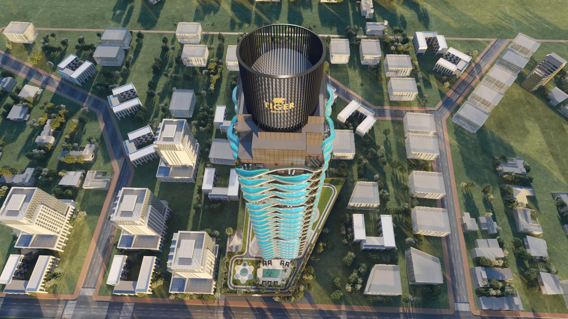 Volga Tower - Renders