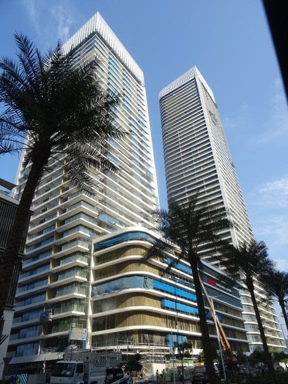 Grand Bleu Tower - Construction