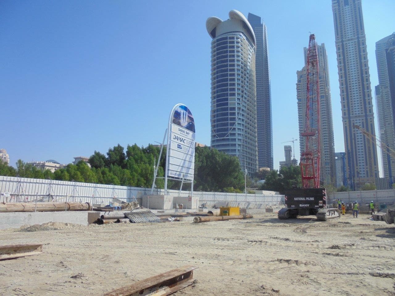 Damac Bay - Construction