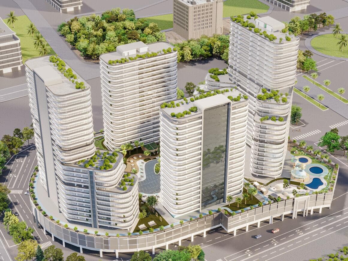 The Central Downtown - Renders
