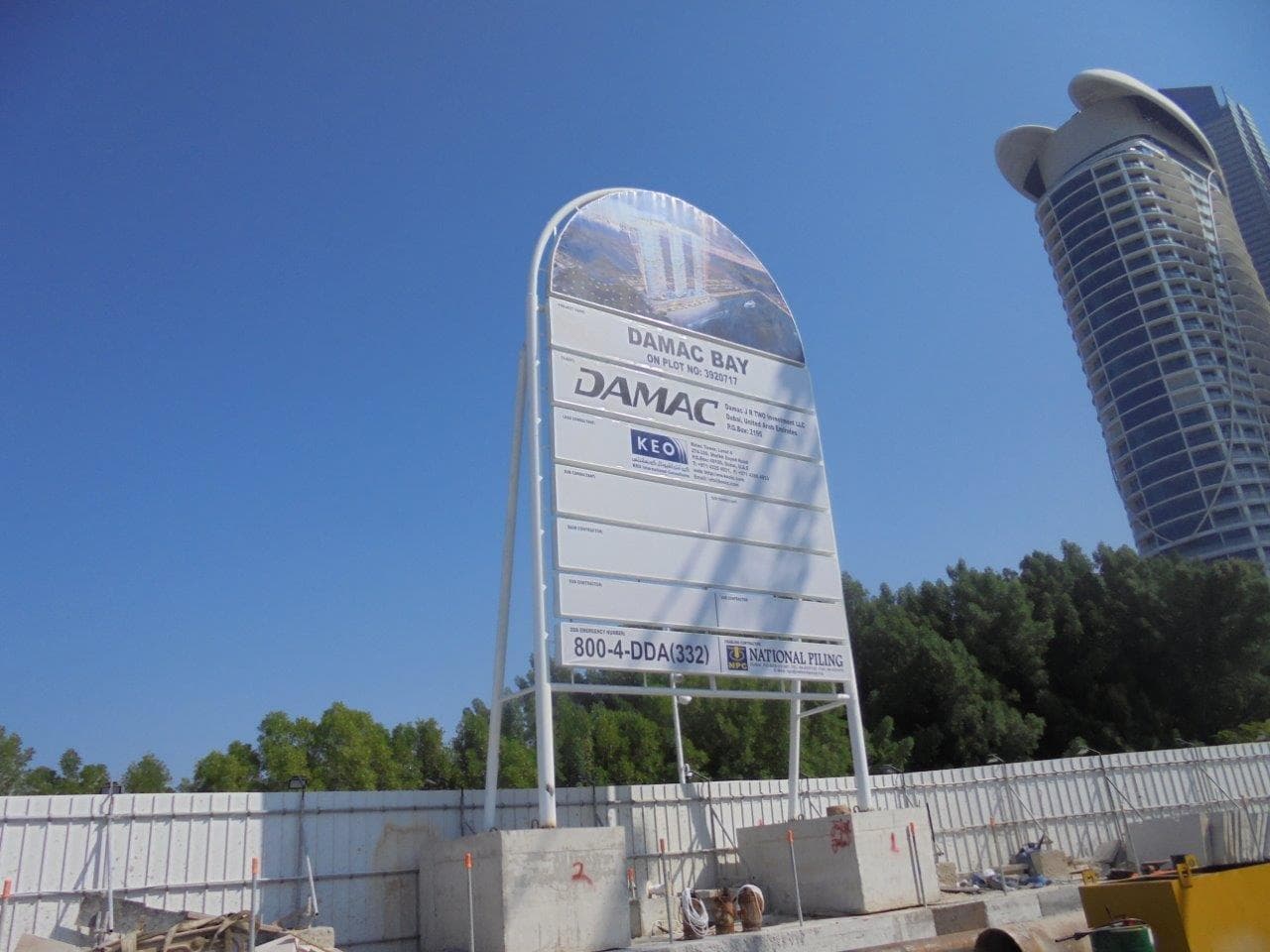 Damac Bay - Construction
