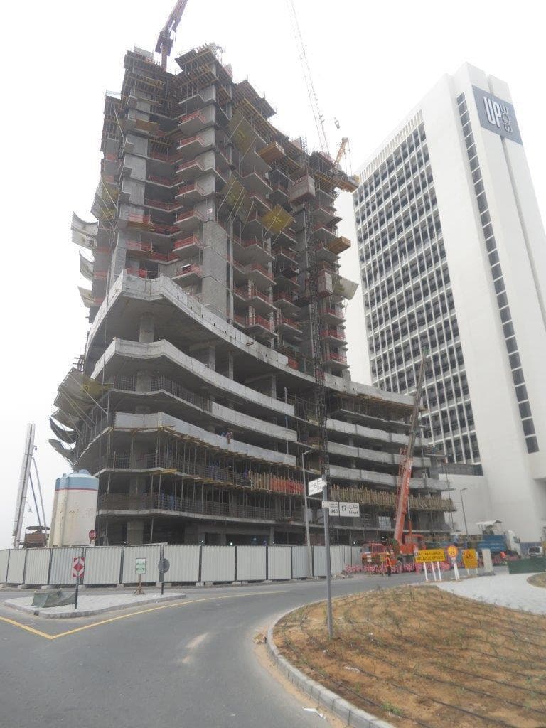 Nobles Tower - Construction