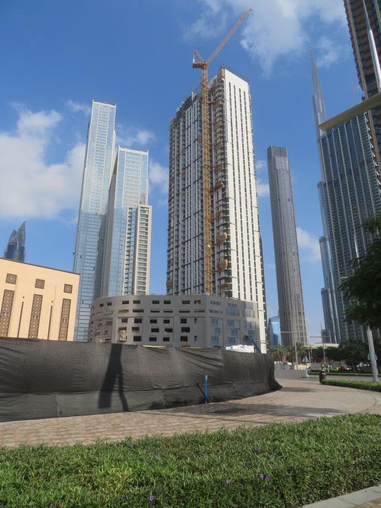 Burj Crown - Construction