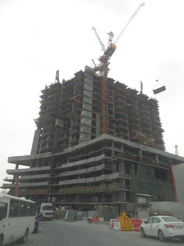Nobles Tower - Construction
